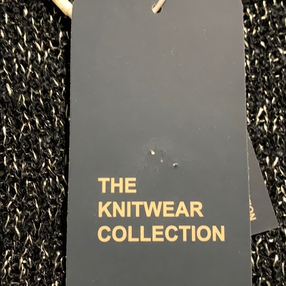 🌹NWT. Zara Black Knit Top/Sweater. Size S. - Picture 7 of 8